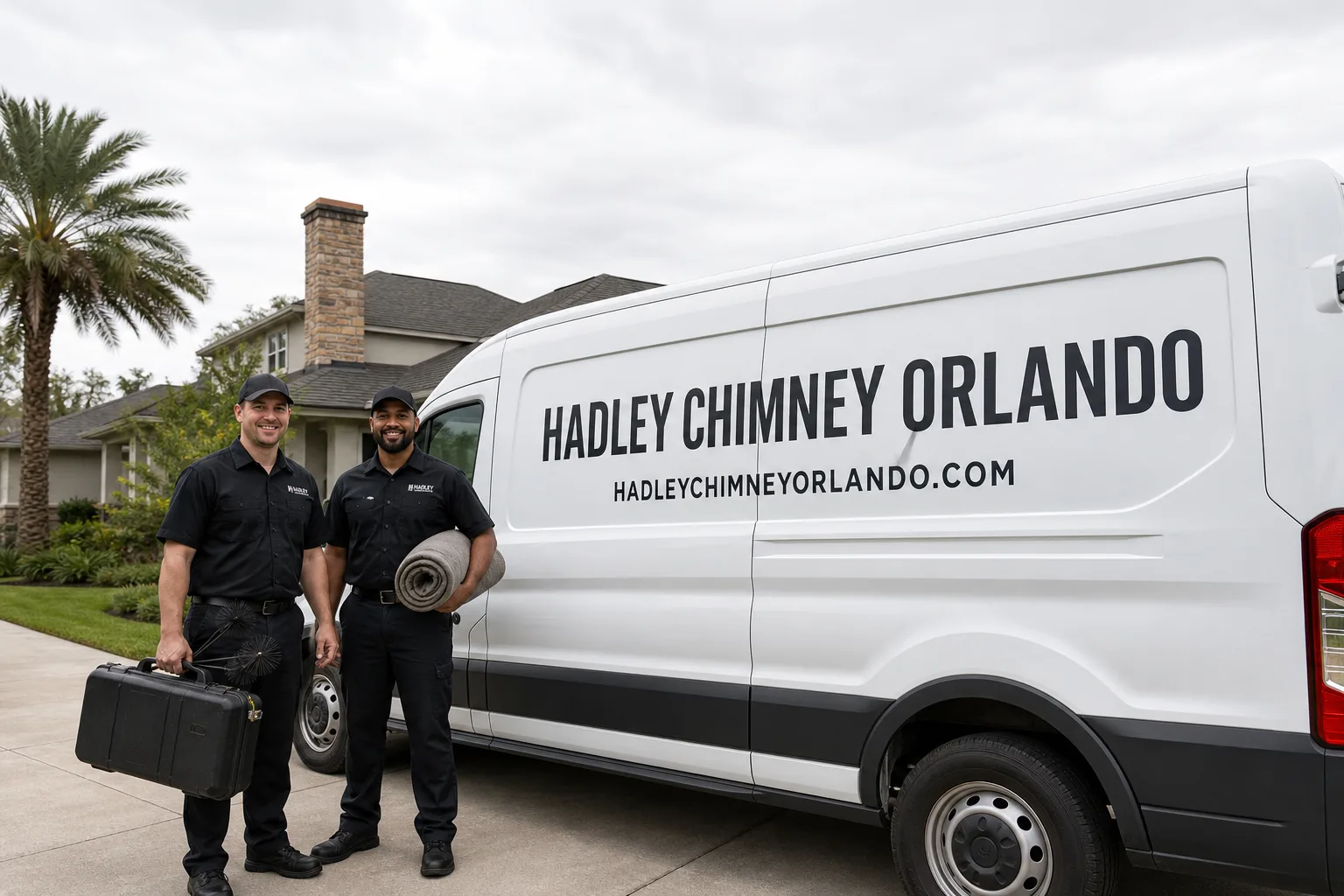 Hadley Chimney Orlando chimney cleaning team